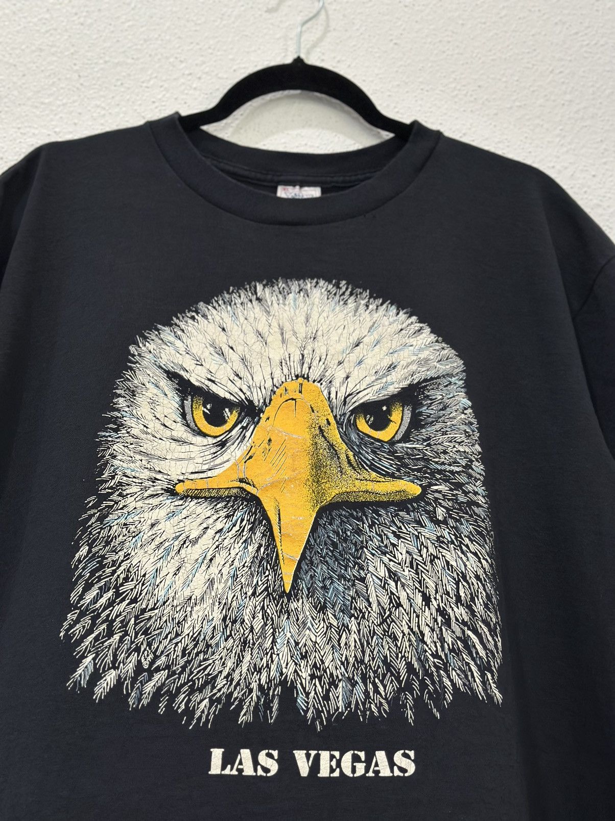 Delta Vintage 90’s Bald Eagle Las Vegas Made In USA Tshirt XL Size US XL / EU 56 / 4 - 3 Thumbnail