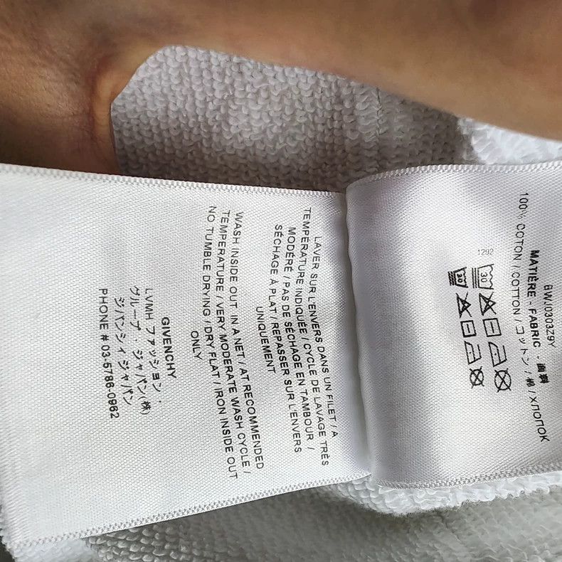 Givenchy Givenchy Sweatshirt with Destroyed Style Size US S / EU 44-46 / 1 - 9 Thumbnail