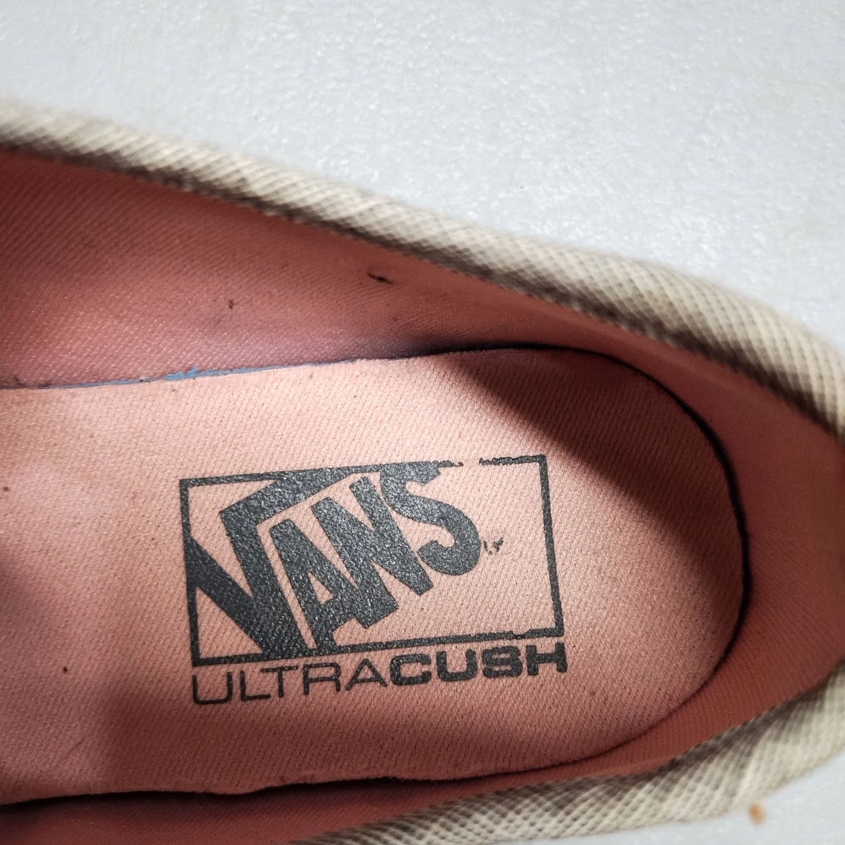 Vans VANS off the Wall Ultracush Flats Sneakers Womens 7.5 Gray White Lace Up 721356 Size US 8 / IT 38 - 7 Thumbnail