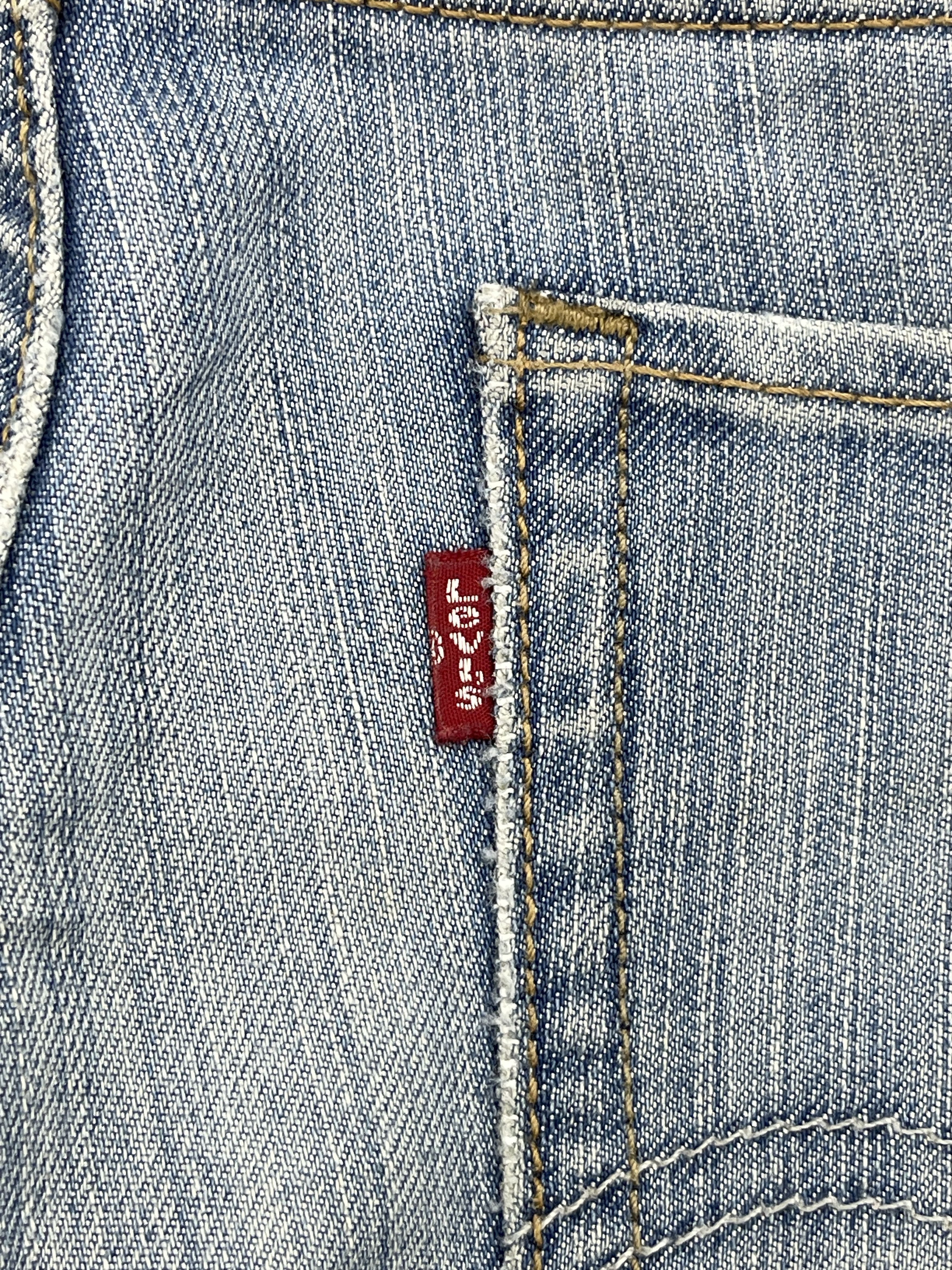 Levi's × Vintage Vintage Levis 511 Faded Blue Jeans DP2486 Size US 36 / EU 52 - 6 Thumbnail
