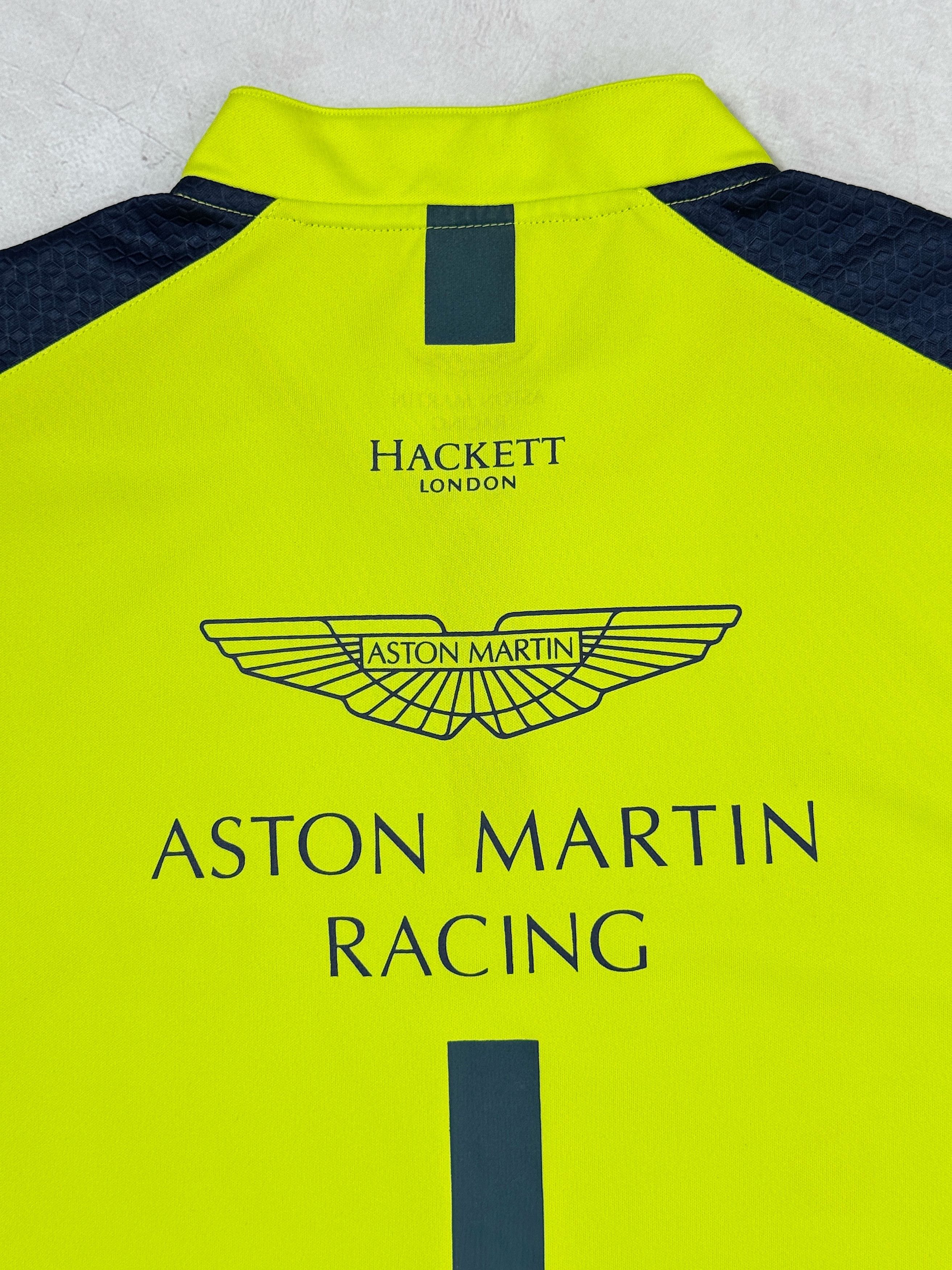 Hackett Aston Martin Racing F1 Team Polo T-Shirt by Hacket London Size US L / EU 52-54 / 3 - 15 Thumbnail