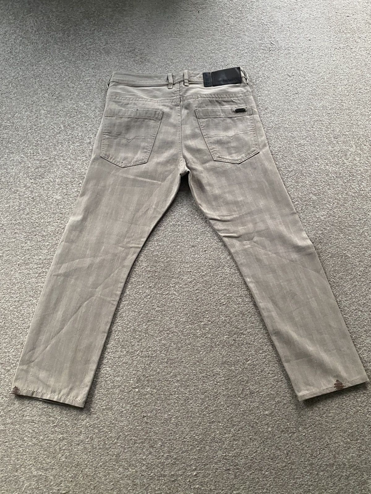 Diesel Diesel Archive Cow Leather Trousers – Straight Leg – 32W 32L Size US 32 / EU 48 - 5 Thumbnail