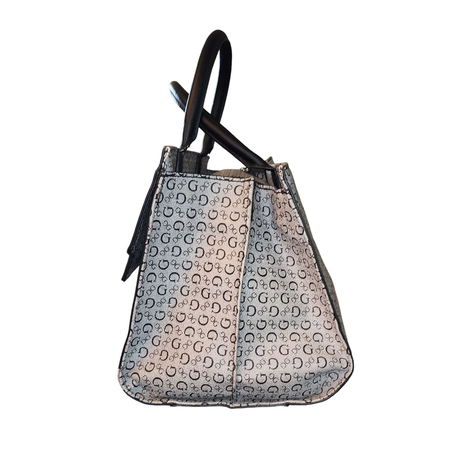 Guess Guess Gleeson black, gray faux-leather Satchel and wallet Size ONE SIZE - 8 Thumbnail