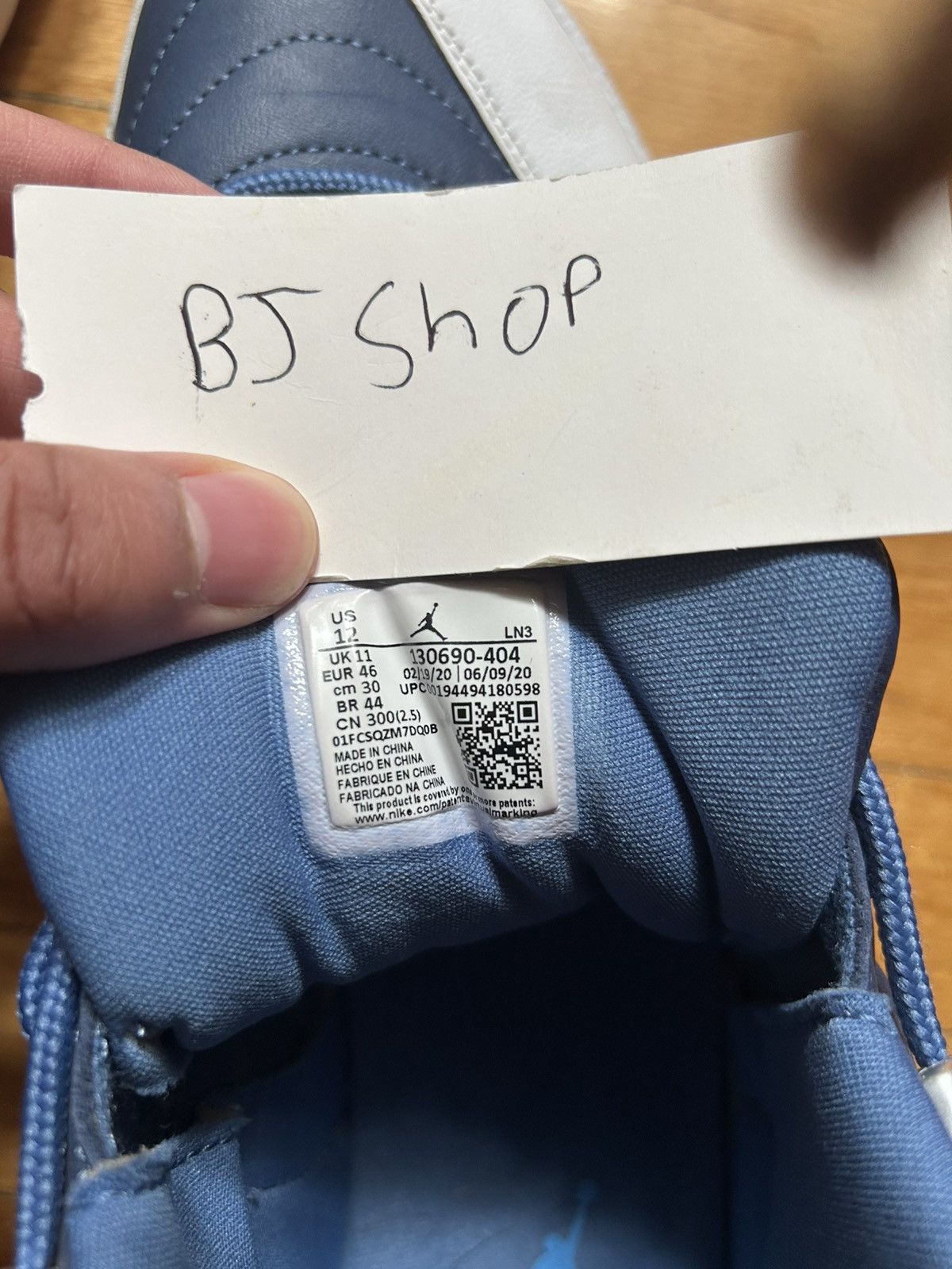 Jordan Brand Jordan 12 Indigo Size US 12 / EU 45 - 8 Thumbnail
