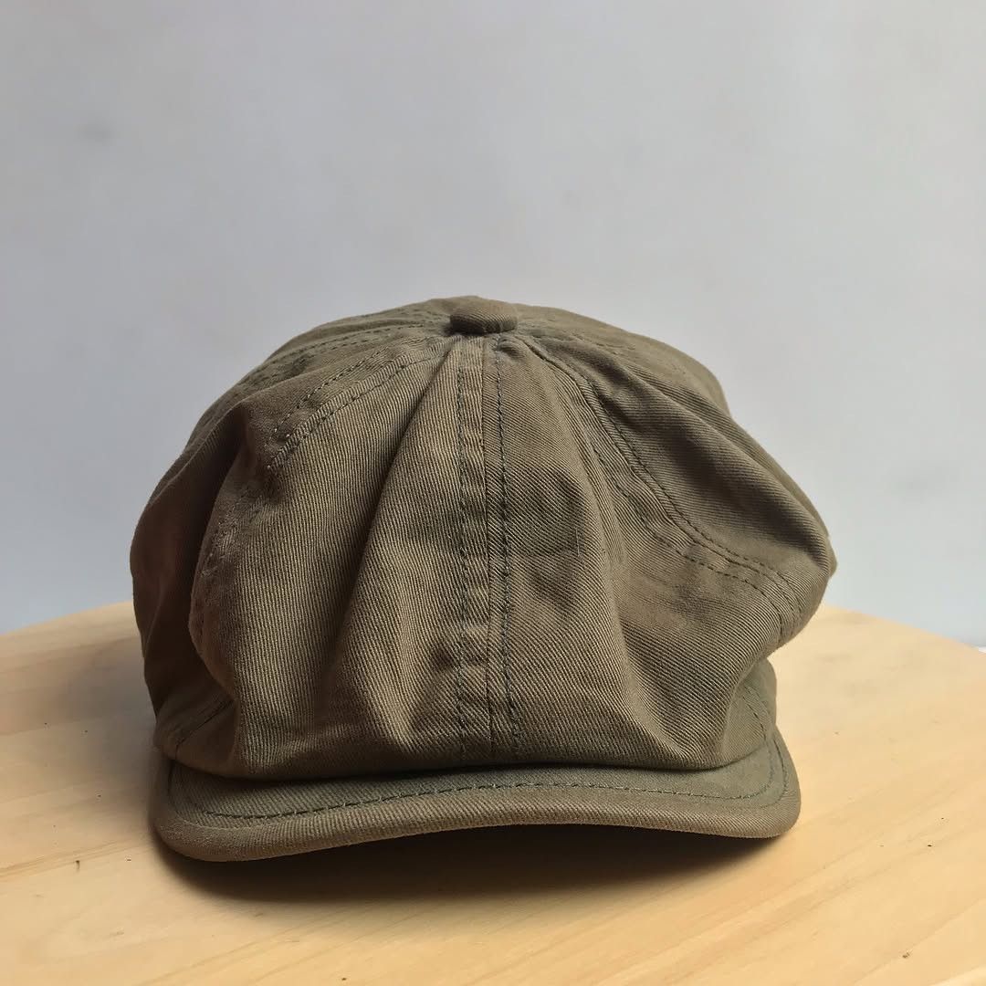 Ben Sherman × Designer × Other UK BEN SHERMAN newsboy cap Gatsby BAKER BOY CAP Military GreeN Size ONE SIZE - 5 Thumbnail