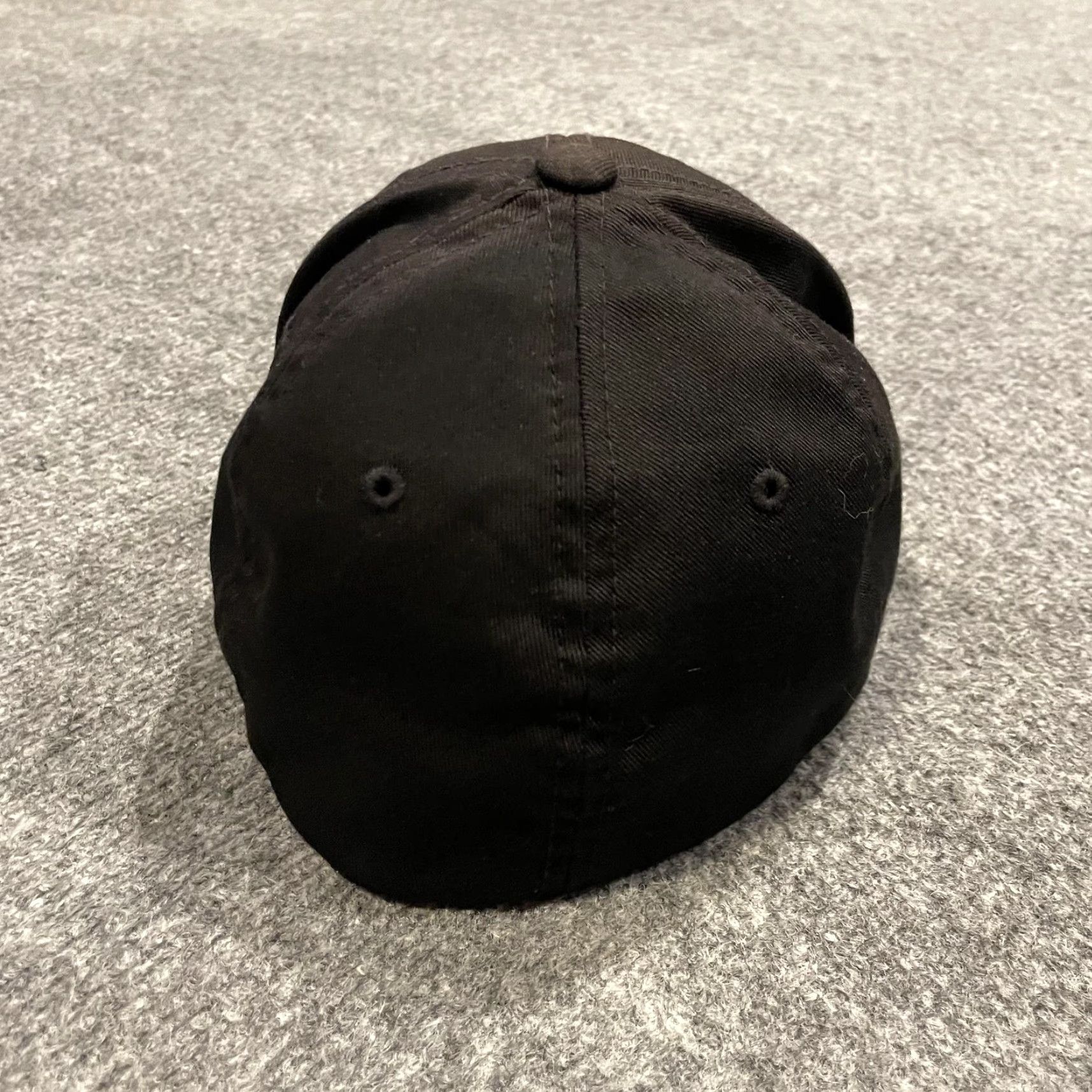 Vintage VINTAGE Flexfit Baseball Cap Mens S/M Black 311 Rock Band Hat Stretch Twill Cap Light Gray Underbrim Orange Logo Men Size ONE SIZE - 6 Thumbnail
