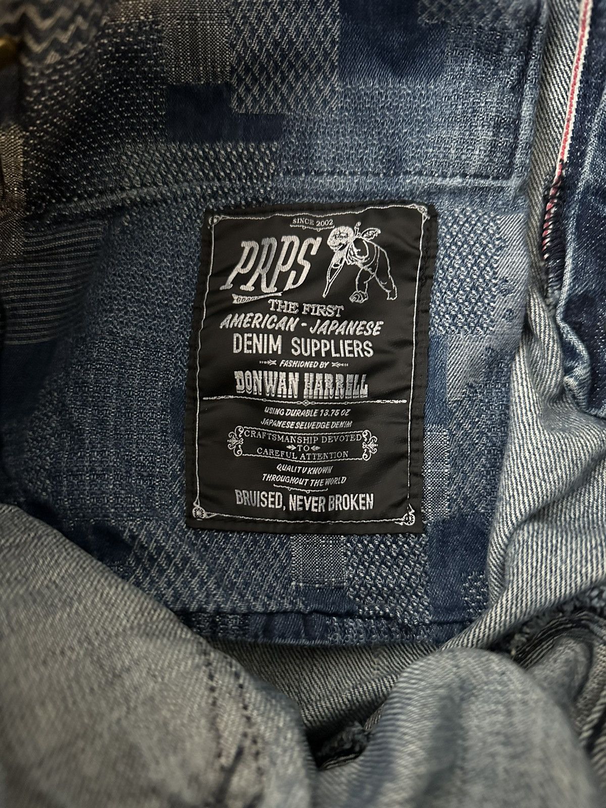 Prps PRPS Washed Straight Denim Size US 32 / EU 48 - 3 Thumbnail