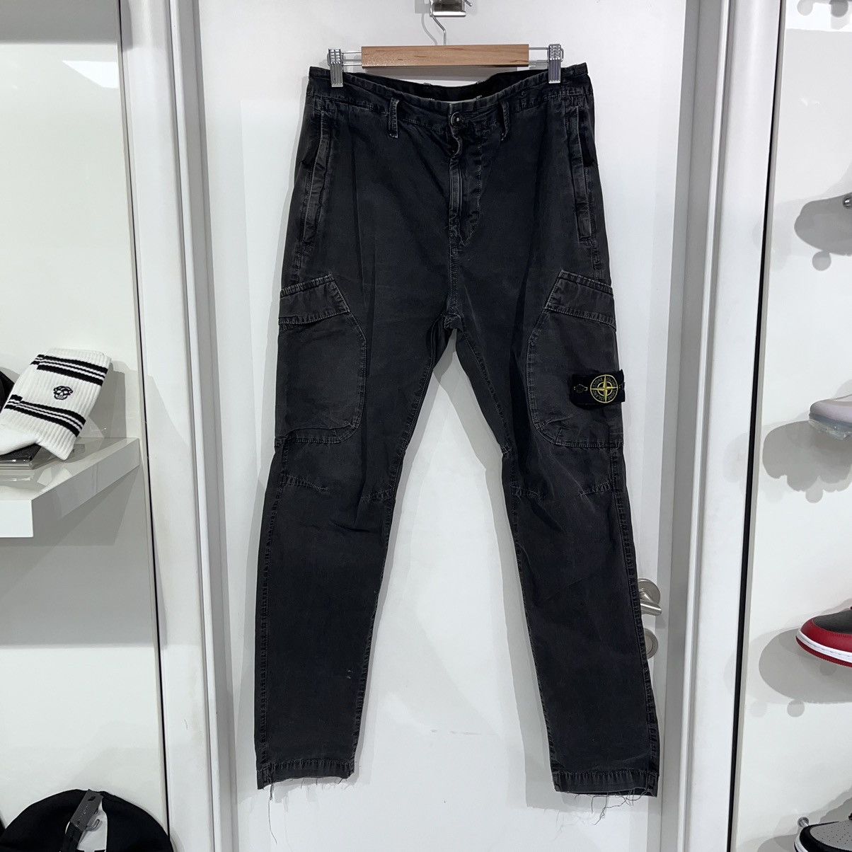 image of Stone Island Pants in Black, Men's (Size 30)
