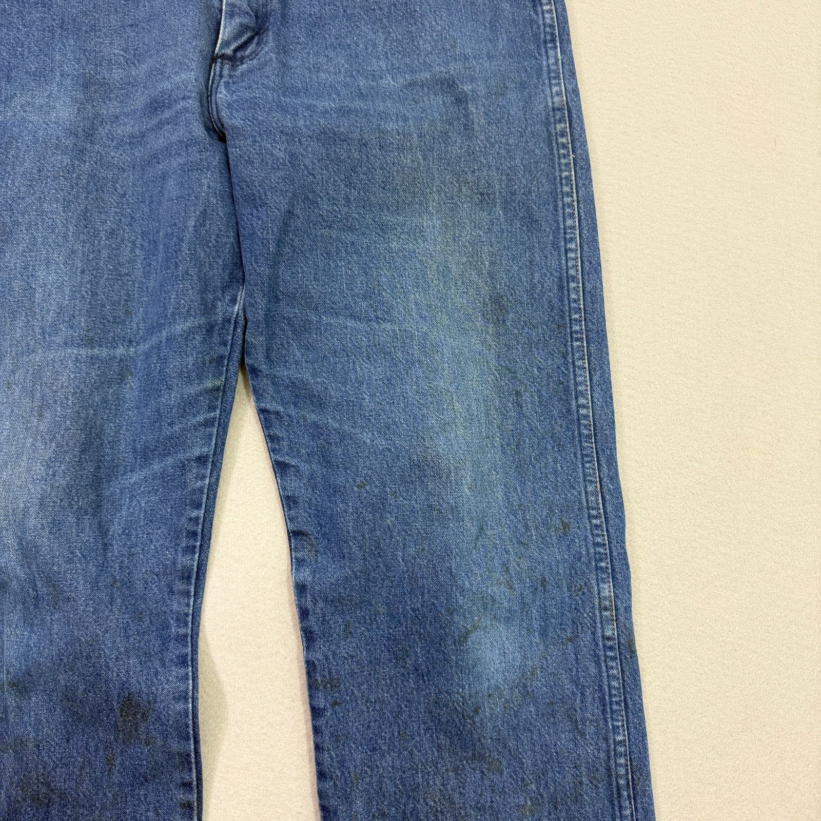 Wrangler Vintage Wrangler Jeans Men's 34x36 Blue 13MWZ Cowboy Cut 90s Size US 34 / EU 50 - 3 Thumbnail