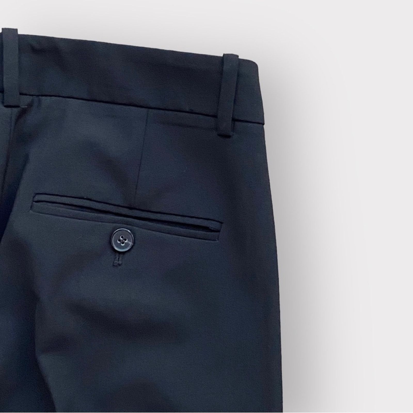 Theory Theory Demitria 4 Stretch-Wool Flared Pants Black Size 24" / US 00 / IT 34 - 6 Thumbnail