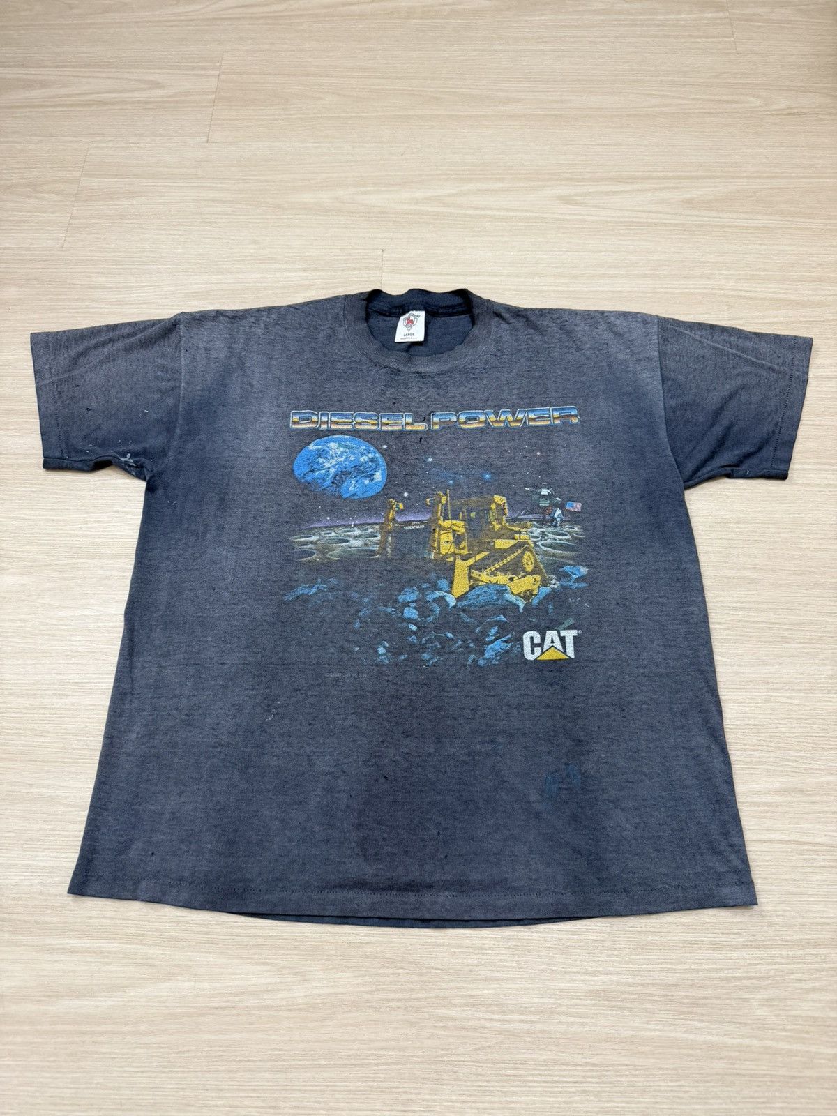 Other Vintage CAT DIESEL POWER t-shirt Size US L / EU 52-54 / 3 - 1 Thumbnail