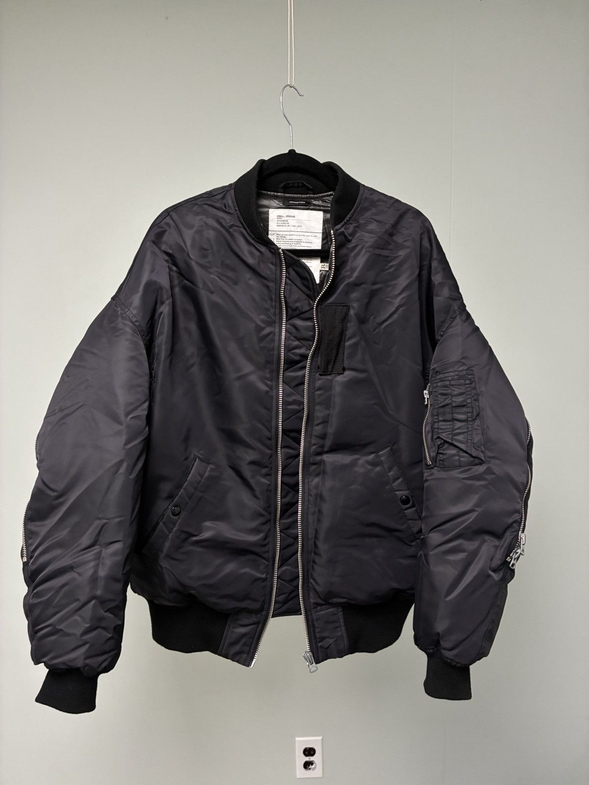 R13 Zip Out Down Bomber Small Size S / US 4 / IT 40 - 16 Thumbnail
