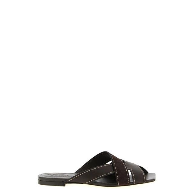 TOD'S Weaved Brown Sandals New And Authentic (Women's size:1