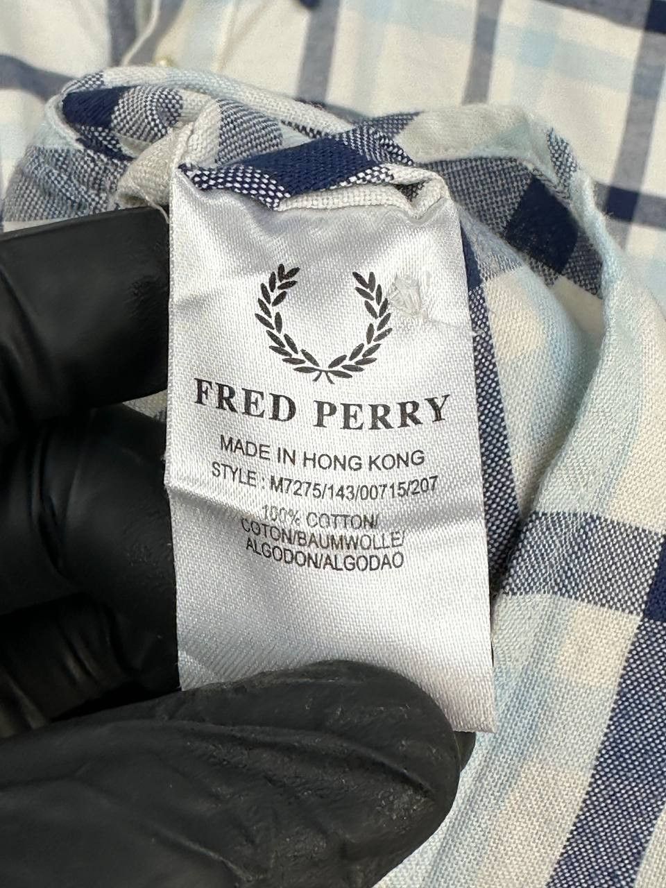 Fred Perry Fred Perry Button Up Shirt Check Vintage SS Hong Kong Size US M / EU 48-50 / 2 - 10 Thumbnail