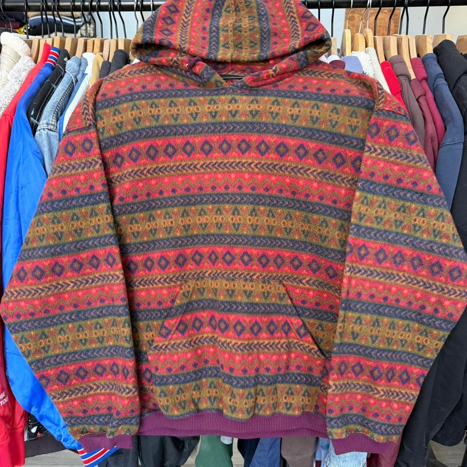 Other Vintage 90s Solar Fleece Hoodie With Super Soft Feel Size US L / EU 52-54 / 3 - 1 Thumbnail