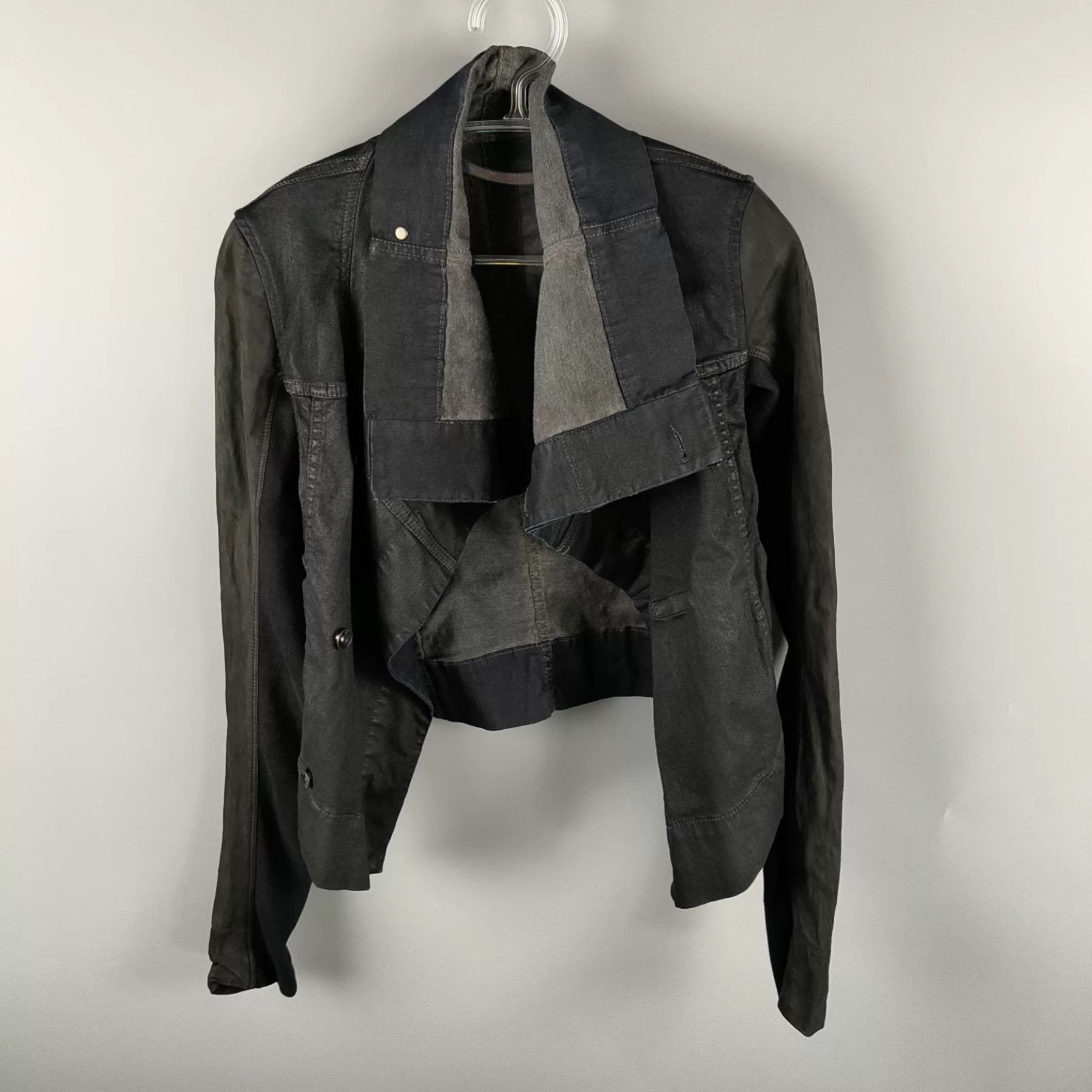 Rick Owens Rick Owens S Lambskin Biker Jacket Size S / US 4 / IT 40 - 1 Thumbnail