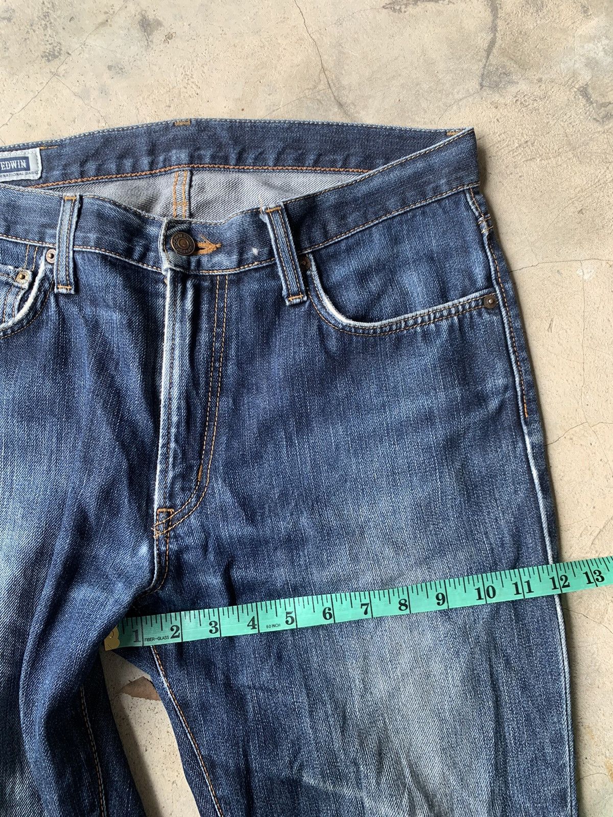 Edwin Distressed Edwin 403 made in japan 🇯🇵 Size US 34 / EU 50 - 9 Thumbnail