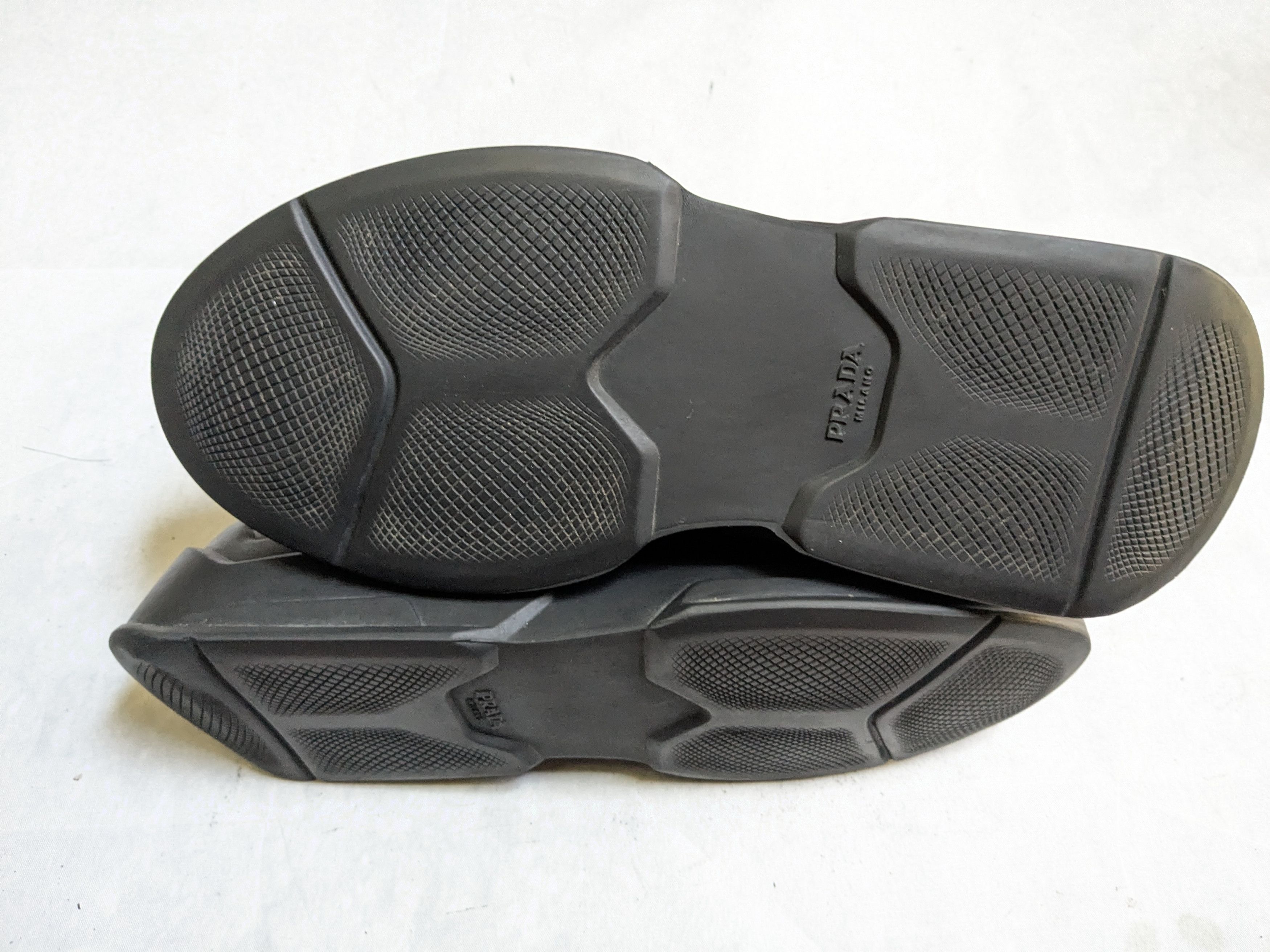 Prada Prada Side Zip Boots Black 10.5 Leather Chunky Y2K Size US 10.5 / EU 43-44 - 14 Thumbnail