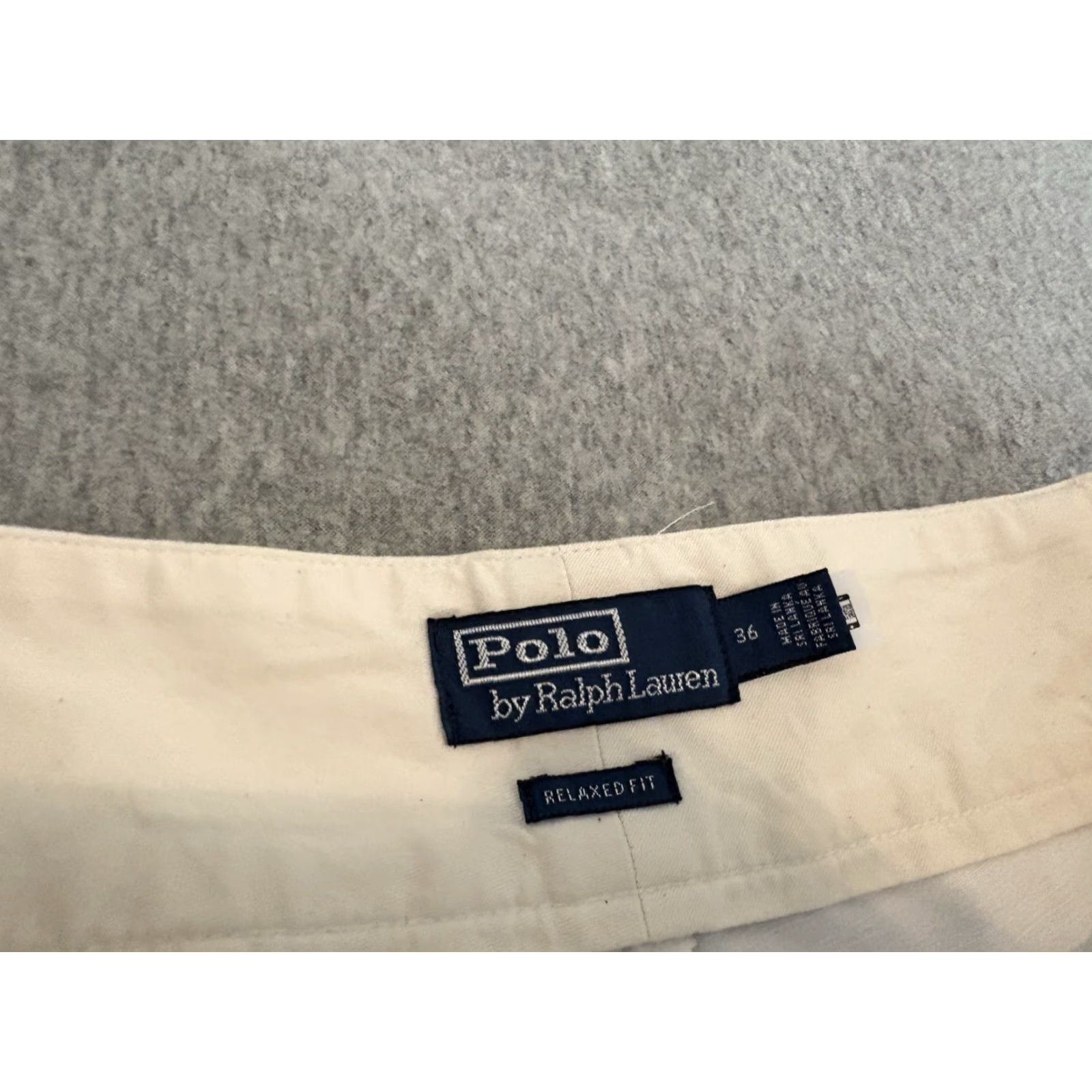 Polo Ralph Lauren Polo Ralph Lauren Chino Shorts White Relaxed Fit Size 36 NWT Size US M / EU 48-50 / 2 - 3 Thumbnail