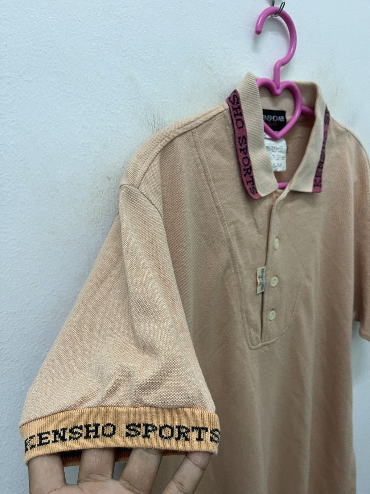 Kensho Abe Rare Vintage KENSHO ABE SPORTS Made in Japan Polo Size US S / EU 44-46 / 1 - 2 Thumbnail