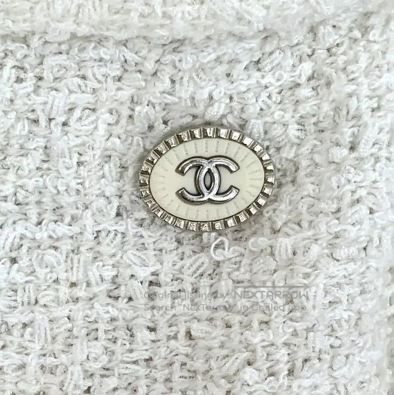 Chanel Chanel White Nylon Skirt Size XS . Size 22" - 5 Thumbnail