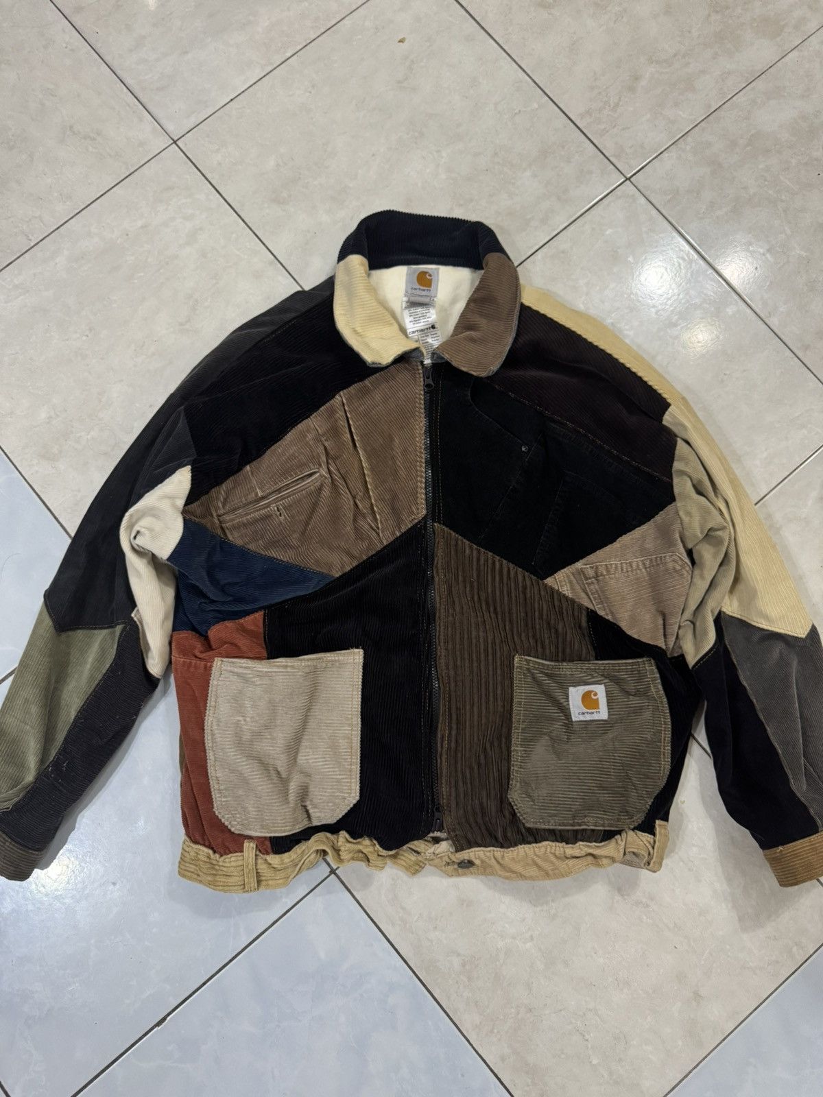 Carhartt Carhartt Corduroy Patches Jacket Size US XL / EU 56 / 4 - 1 Thumbnail