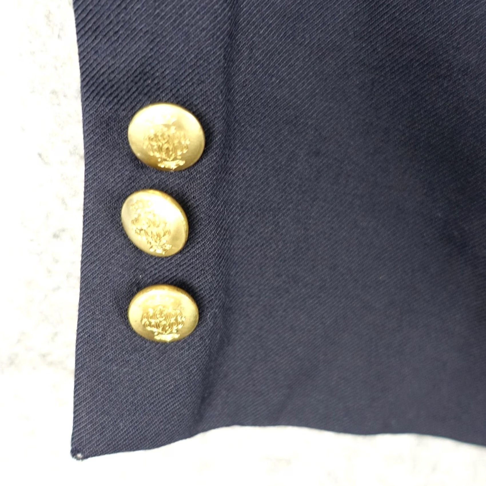 Bill Blass VINTAGE Bill Blass Blazer Mens 42 Navy Wool Three-Button Jacket Sport Coat Navy Blue Wool Three-Button Blazer Mens 42 Regular Mens Mens Mens Size 42R - 6 Thumbnail