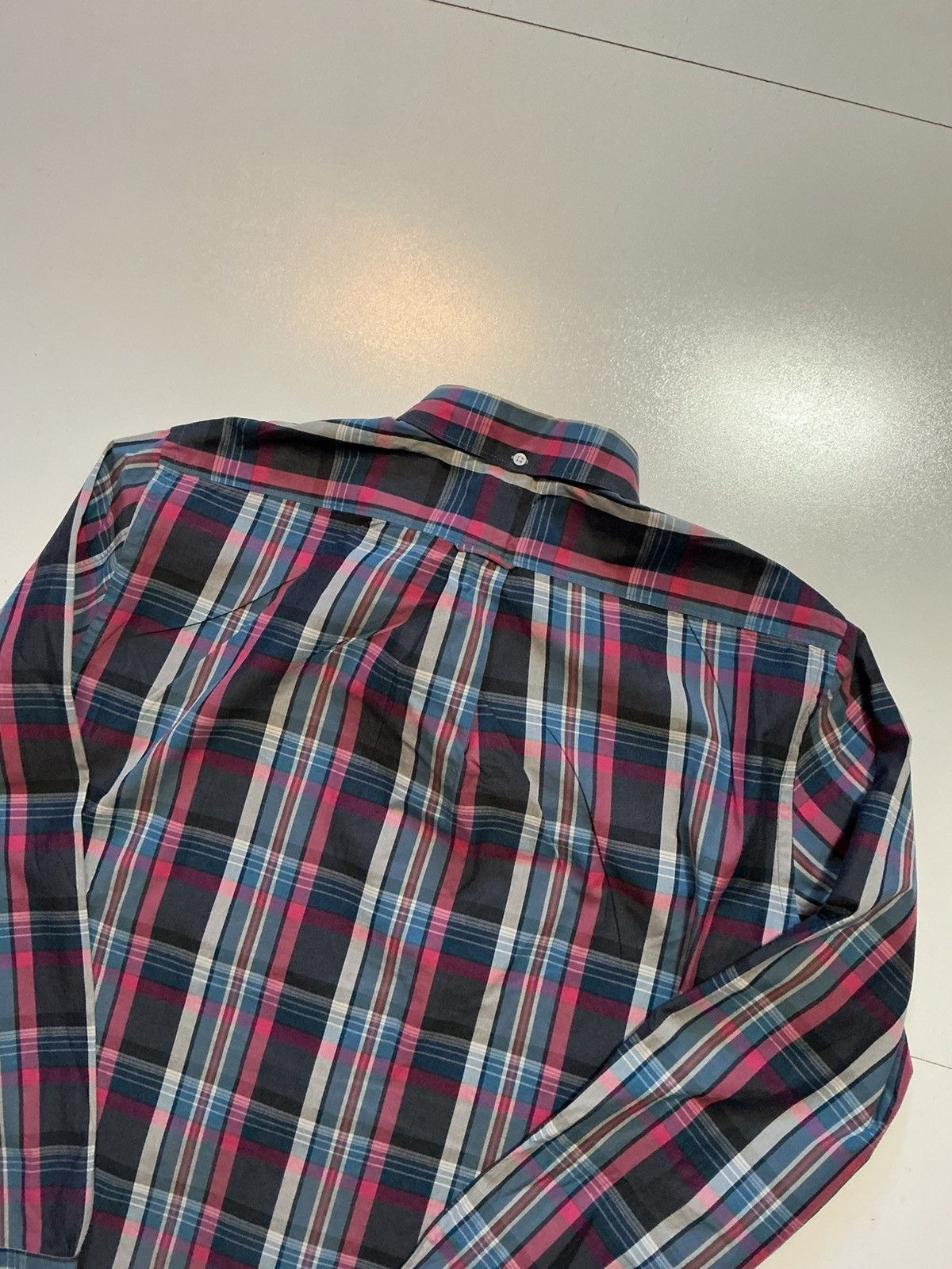 Todd Snyder Todd Snyder New York Tailored Plaid Pocket Button Shirt Size US L / EU 52-54 / 3 - 4 Thumbnail