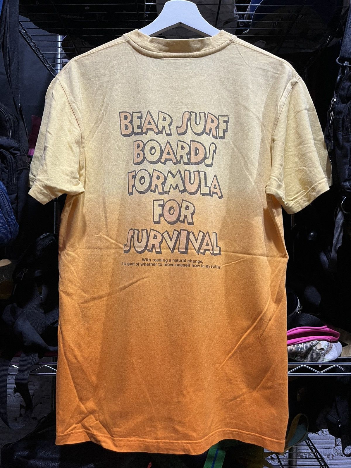 Vintage Bear Surfboards Formula for Survival Tee 00s Size US M / EU 48-50 / 2 - 2 Thumbnail