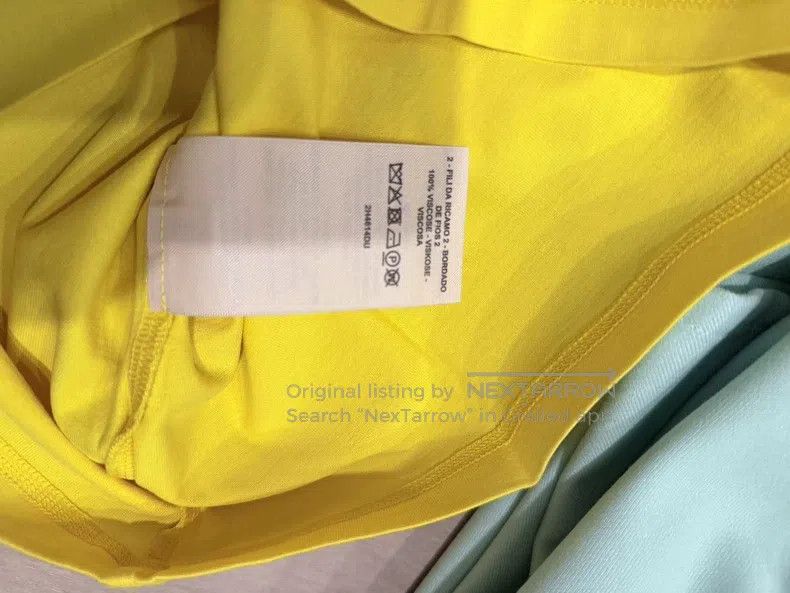 Hermes Hermes Limited color lemon yellow embroidered T-shirt Size XS / US 0-2 / IT 36-38 - 5 Thumbnail