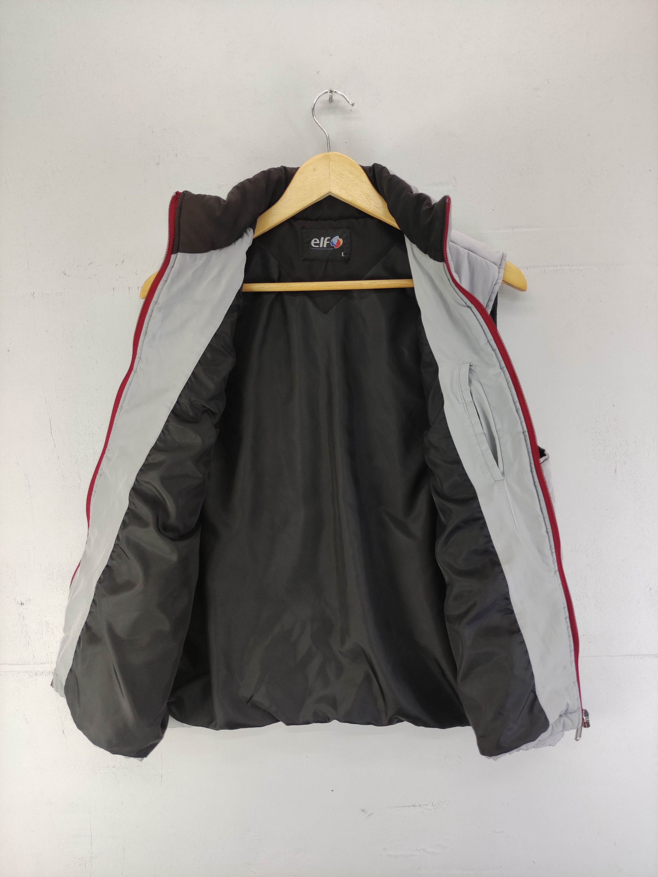 Japanese Brand Vintage Elf Motorsport Puffer Vest Zipper Size US M / EU 48-50 / 2 - 7 Thumbnail