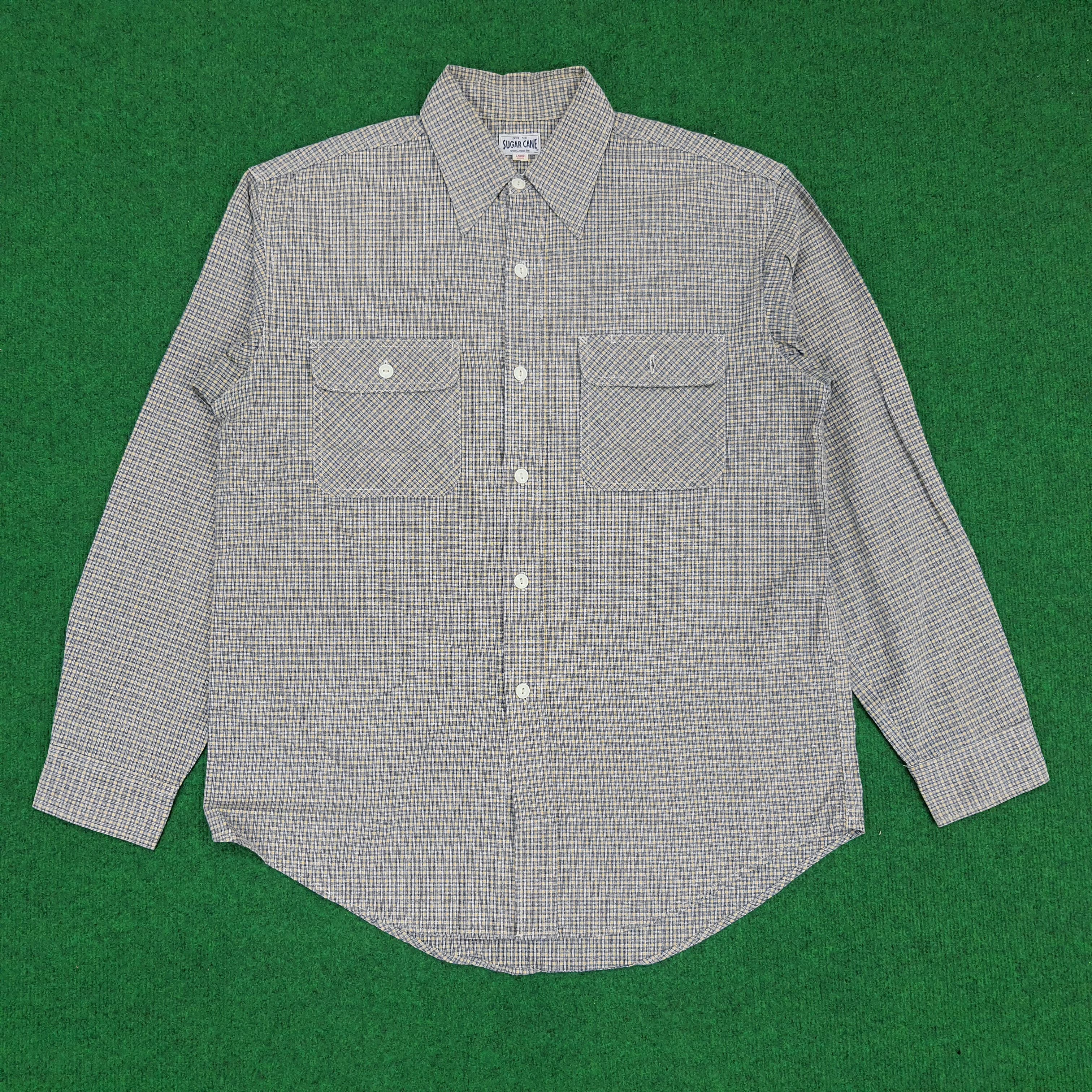 Sugar Cane × Vintage Vintage Sugar Cane Button Up Shirt Size US L / EU 52-54 / 3 - 1 Thumbnail
