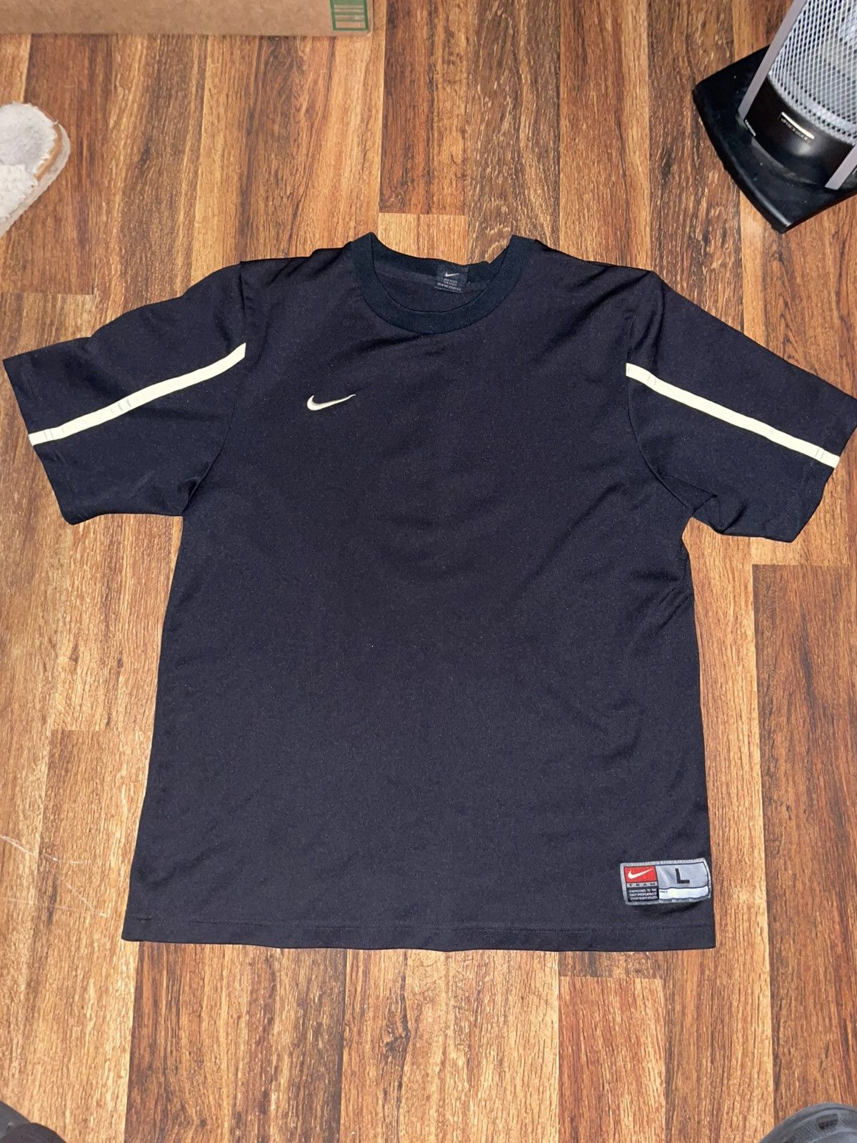 Nike Black Nike Jersey Size US L / EU 52-54 / 3 - 1 Thumbnail