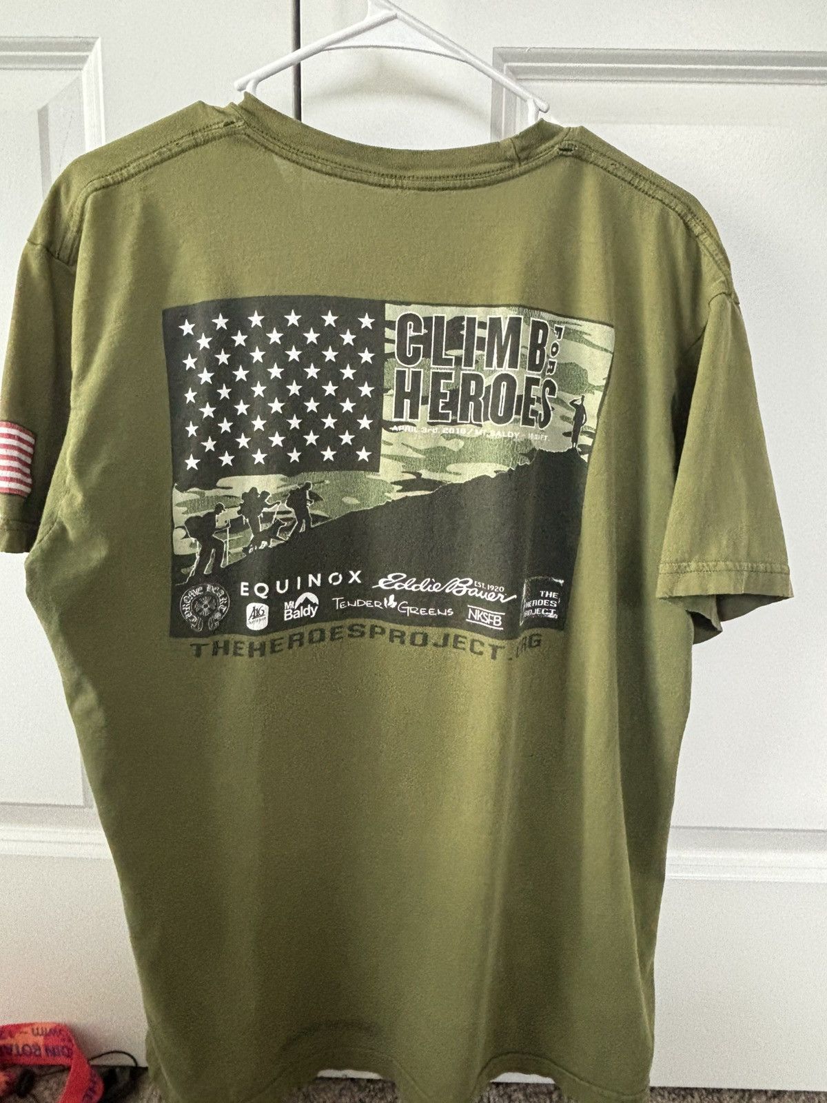 Chrome Hearts Chrome Hearts Heroes Project Climb for Heroes 2016 Shirt XL Size US XL / EU 56 / 4 - 6 Thumbnail