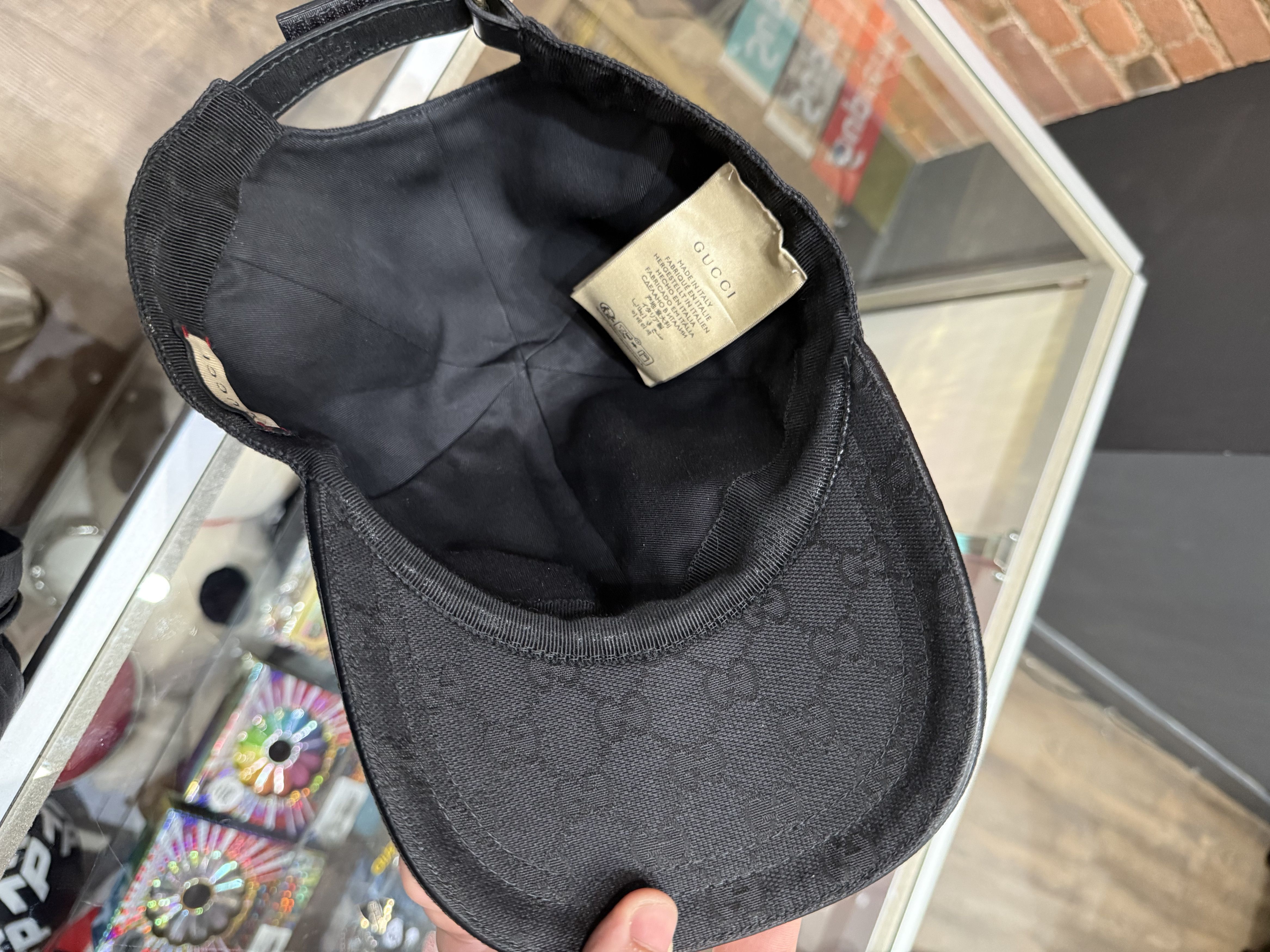 Gucci Gucci Monogram Stripe Hat Size ONE SIZE - 5 Thumbnail