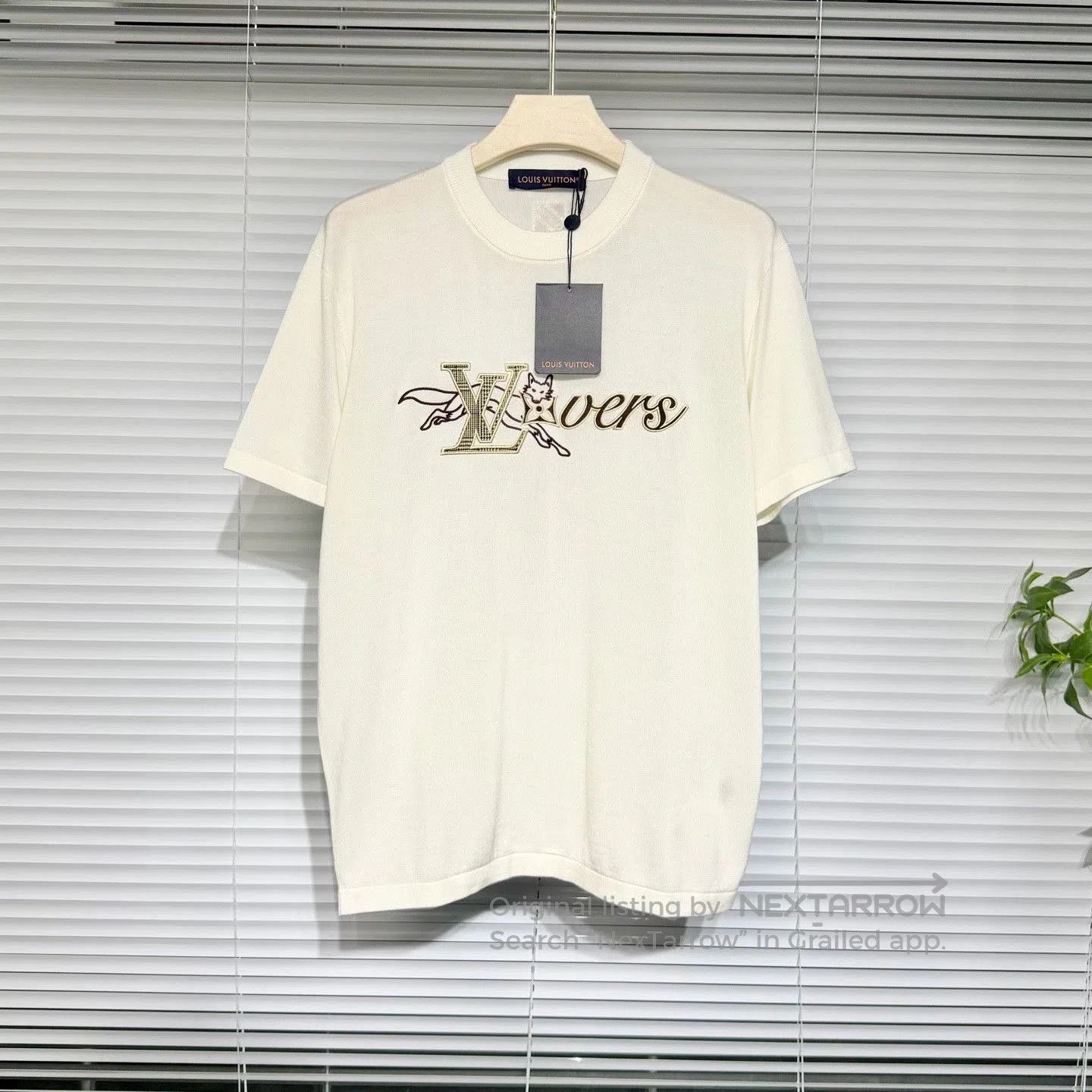 Louis Vuitton LV SS26 Knit Short Sleeve Fox Embroidery. Size US L / EU 52-54 / 3 - 1 Thumbnail