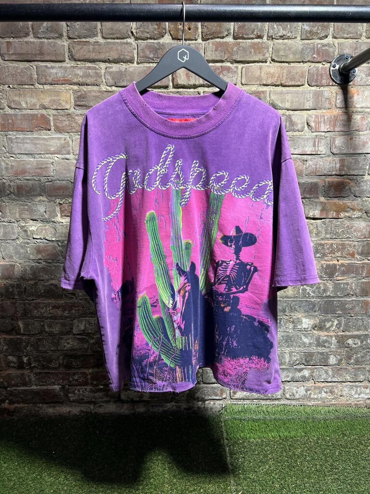 Godspeed Godspeed Purple Cowboy Tee Sz. XL Size ONE SIZE - 1 Thumbnail