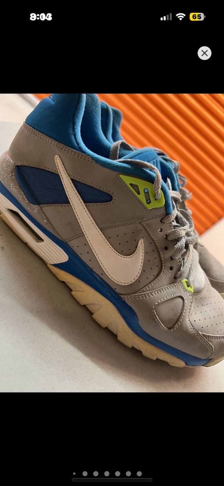 Nike × Vintage ***FINAL DROP***RARE 2013 NIKE SC TRAINER LO BO JACKSON 10 Size US 10 / EU 43 - 16 Thumbnail