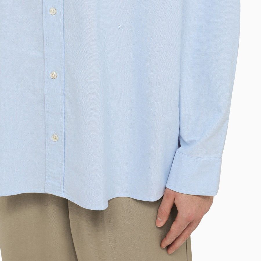 Studio Nicholson o1d2blof0724 Cotton Button Shirt in Light Blue Size US M / EU 48-50 / 2 - 4 Thumbnail