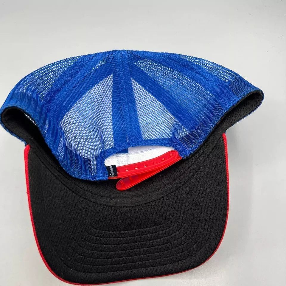 TaylorMade Taylor Made Trucker Hat Men White Red Blue Snap Back Cap Size ONE SIZE - 7 Thumbnail
