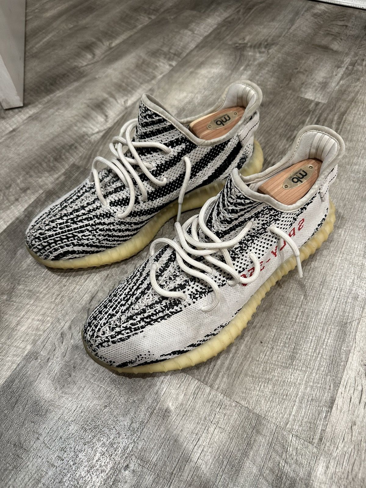 Yeezy Yeezy 350 Zebra Size US 13 / EU 46 - 1 Thumbnail