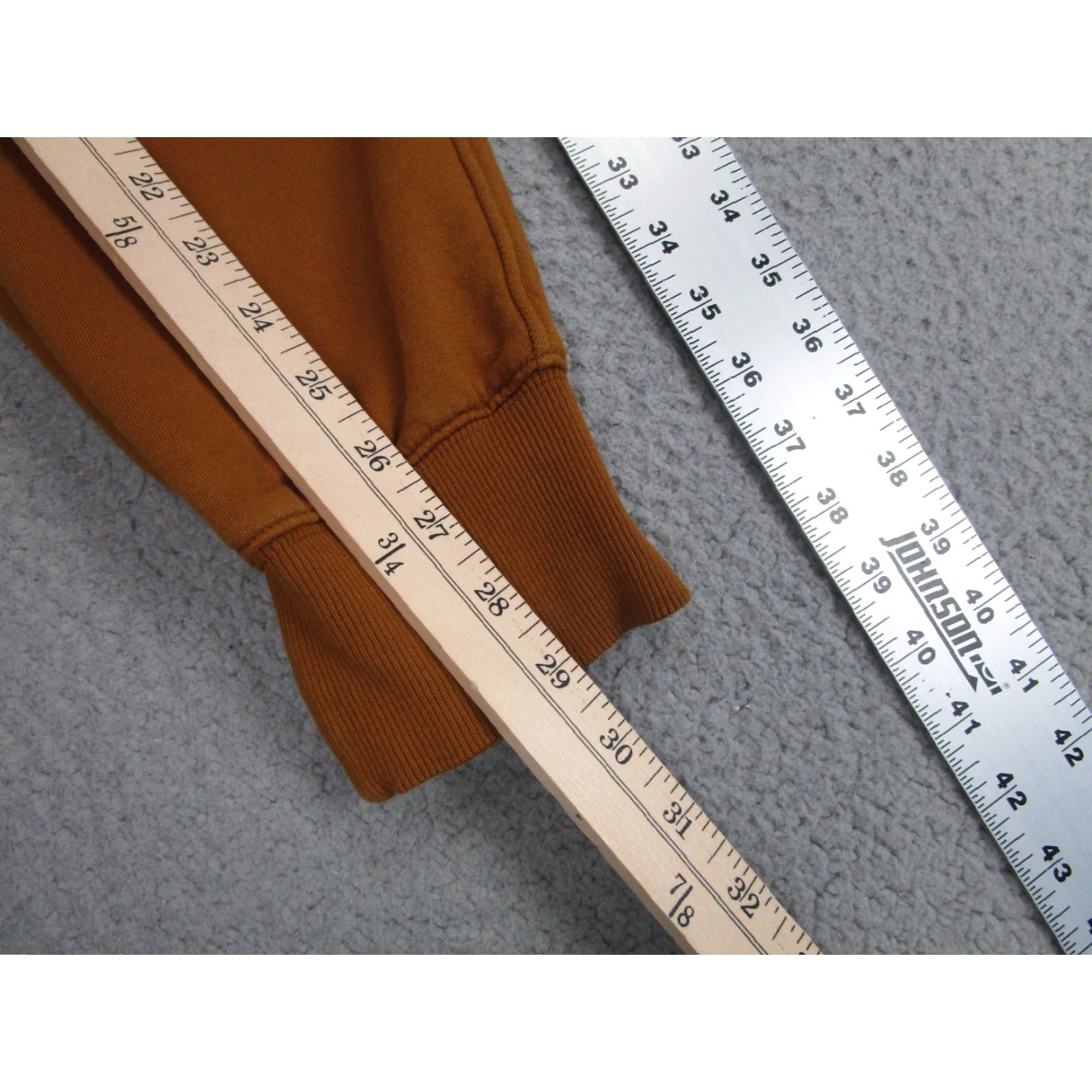 Good American Good American Jogger Pants Womens 3 Brown Camel Fleece Sweatpants Lounge Size 26" / US 2 / IT 38 - 5 Thumbnail