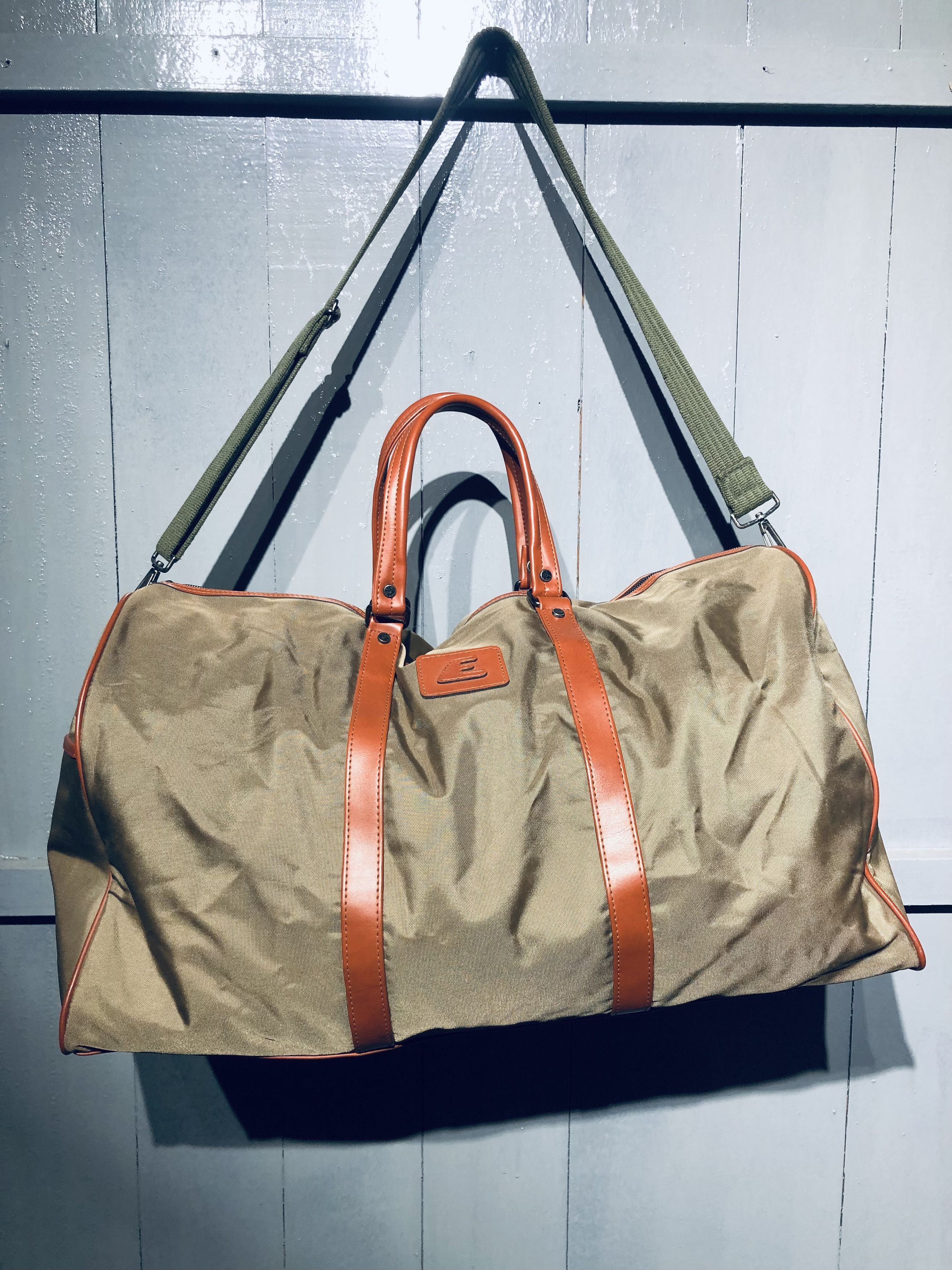 Japanese Brand JAPANESE KHAKI COLOR TRAVEL BAG Size ONE SIZE - 12 Thumbnail