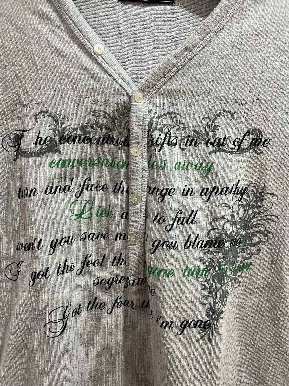 If Six Was Nine The boys garden poem tee Size US M / EU 48-50 / 2 - 2 Thumbnail