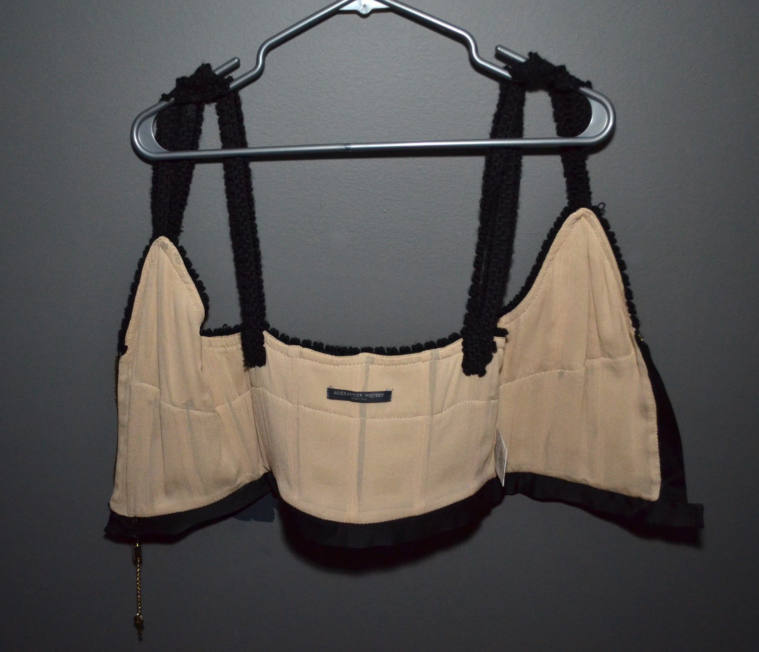 Alexander McQueen Alexander McQueen 2003 Lock Key Transformable Silk Dress 42 Size M / US 6-8 / IT 42-44 - 18 Thumbnail