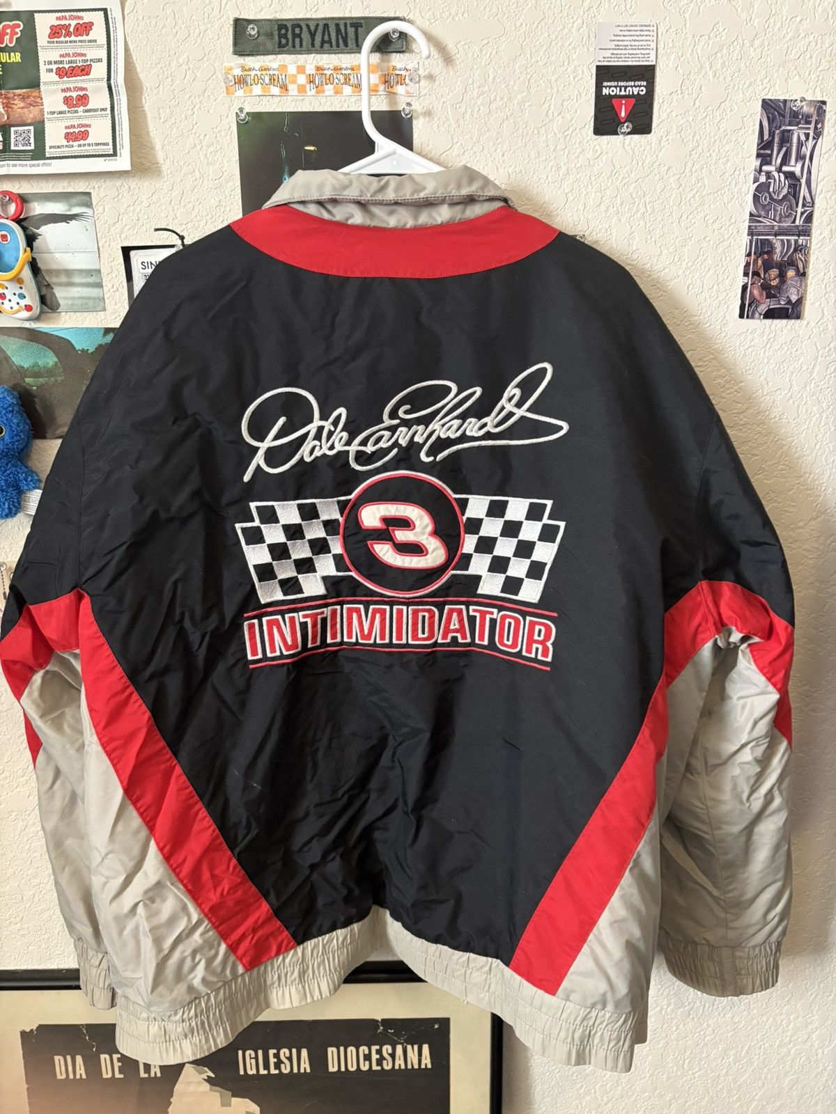 NASCAR × Vintage 90s Nutmeg NASCAR Dale Earnhardt Size US XL / EU 56 / 4 - 2 Thumbnail