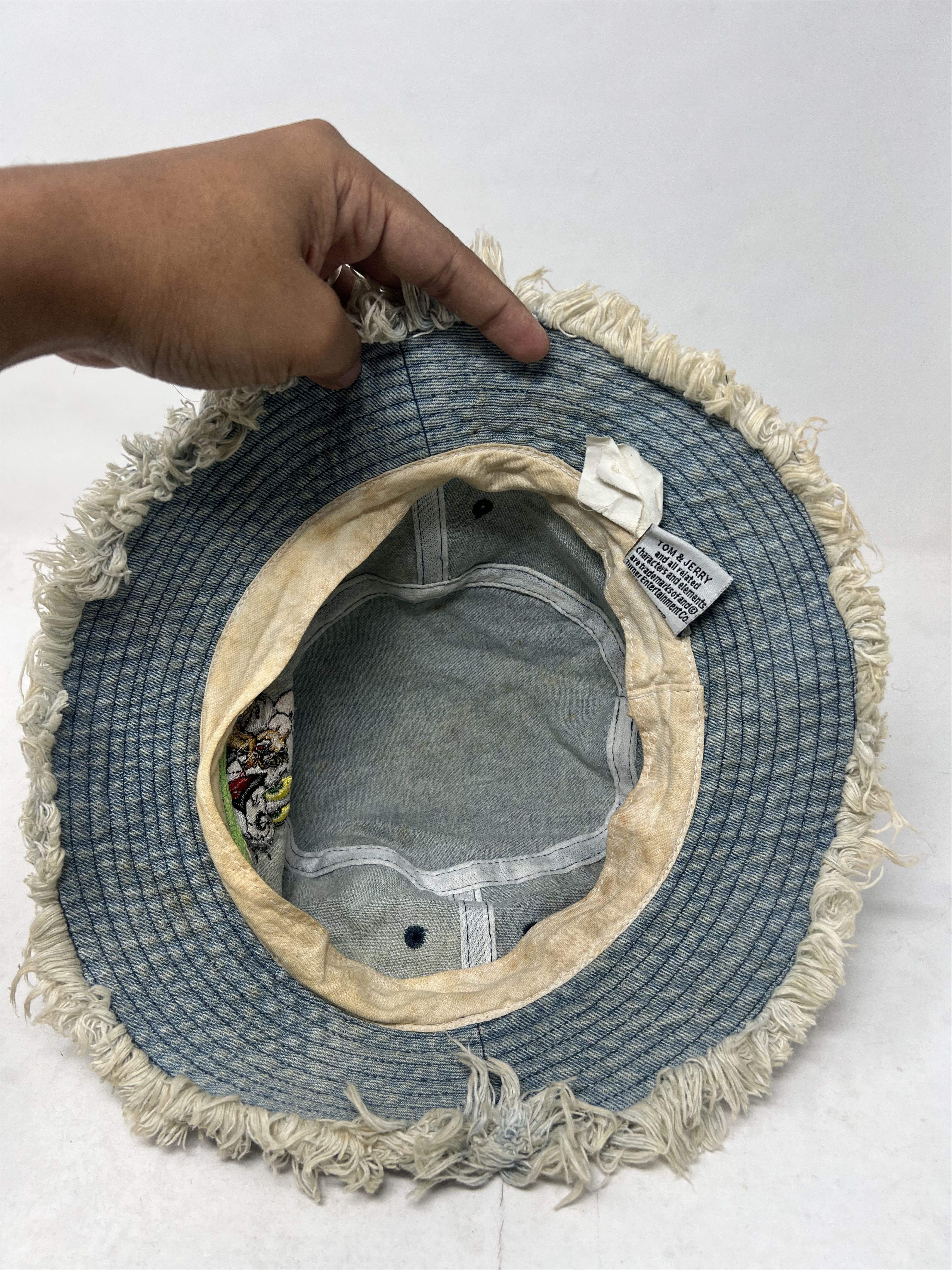 Hat Club Tom & Jerry Denim Hat Size ONE SIZE - 7 Thumbnail
