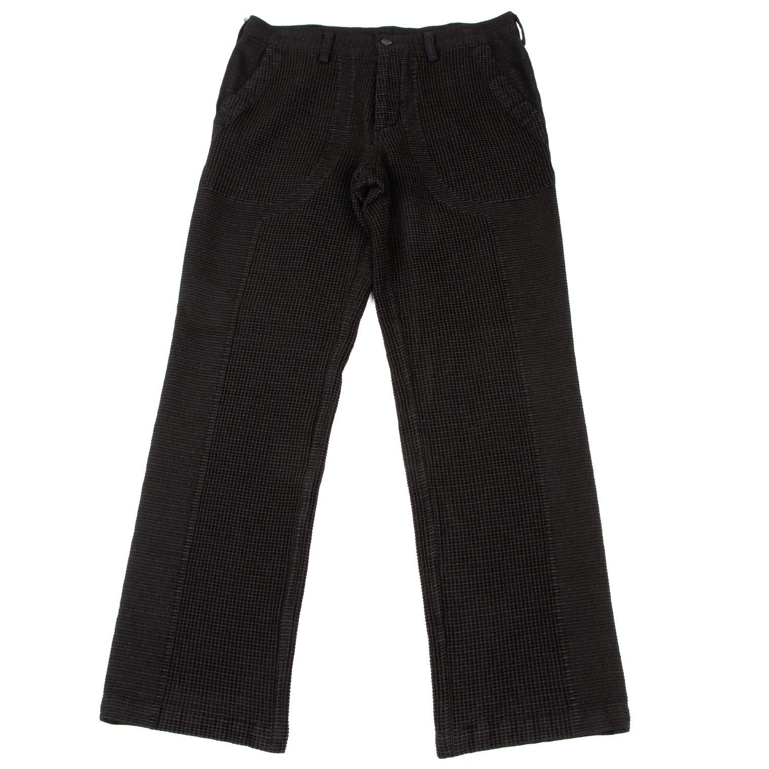 Issey Miyake A-POC Dyed Pile Weave Pants in Black, Blue, and Purple Size US 36 / EU 52 - 1 Thumbnail