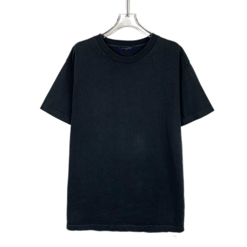 Louis Vuitton Louis Vuitton Black cotton crewneck short sleeve T-shirt Size US M / EU 48-50 / 2 - 1 Thumbnail