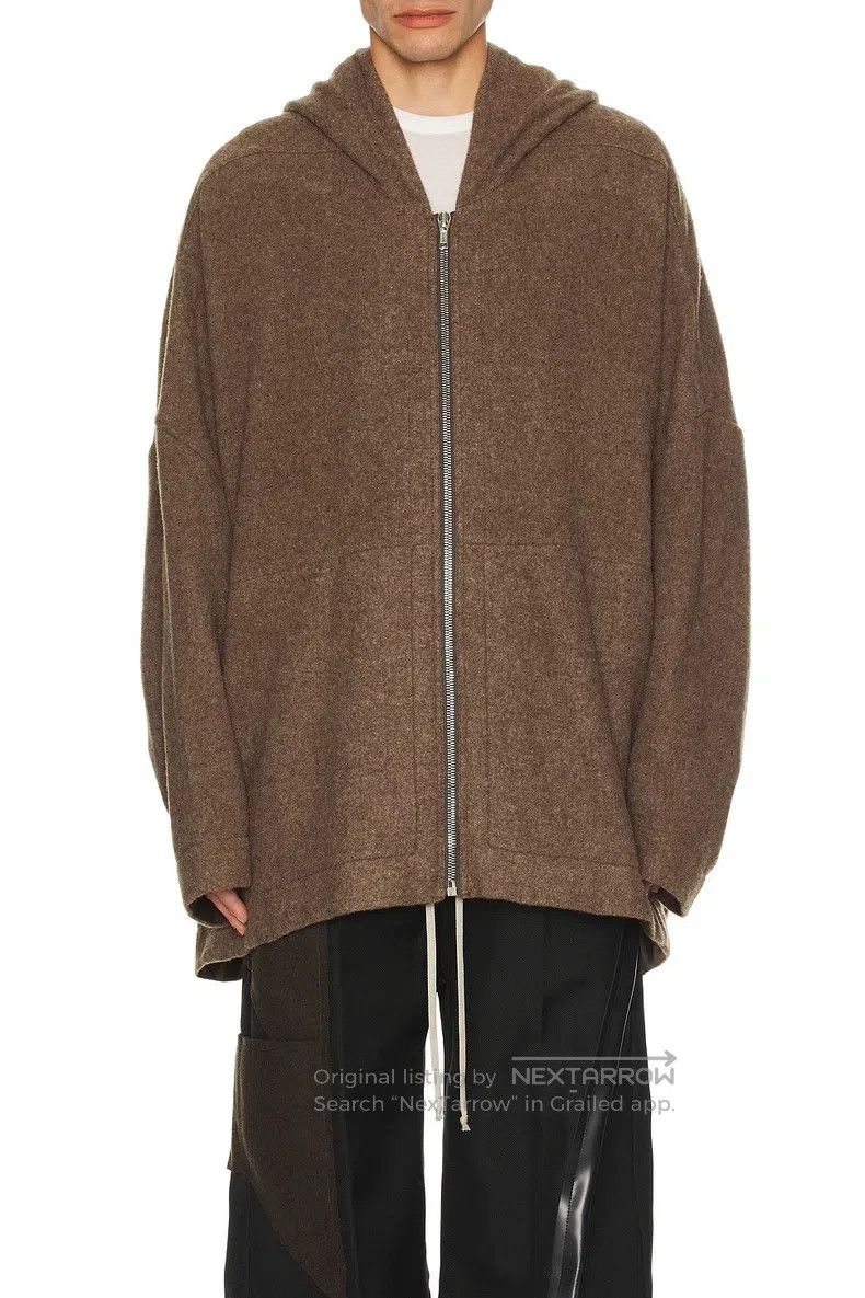 Rick Owens RICK OWENS 24 Autumn and Winter cashmere hooded cardigan c Size US M / EU 48-50 / 2 - 1 Thumbnail